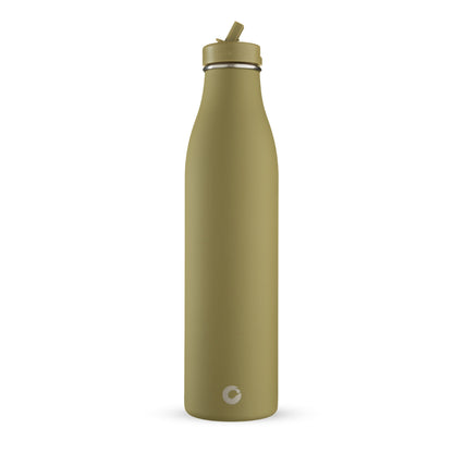 Tough Insulated Drink Bottle with straw 1200ml