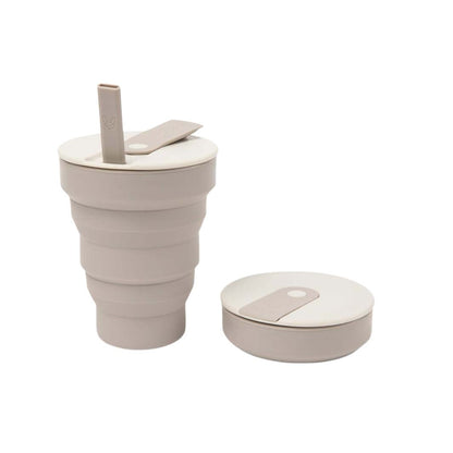 Hunu Folding Pocket Reusable Coffee Cup & Straw - 16oz