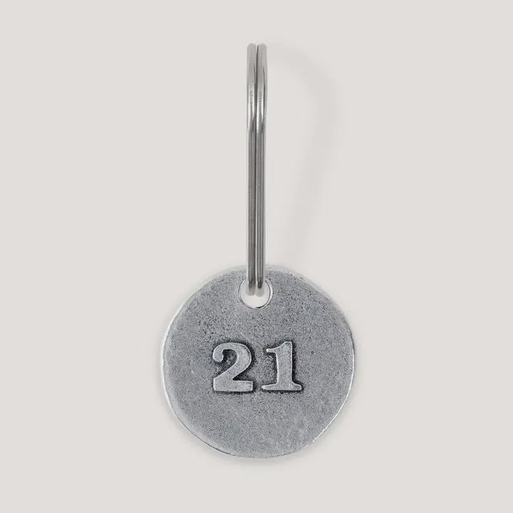 kutuu Milestone Birthday Keyring - 21