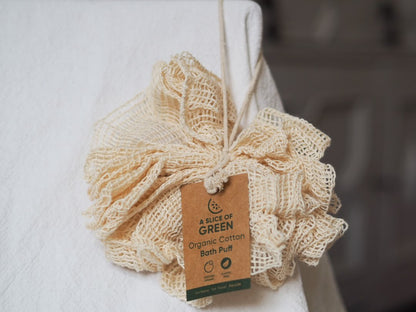 Organic Cotton Bath Puff