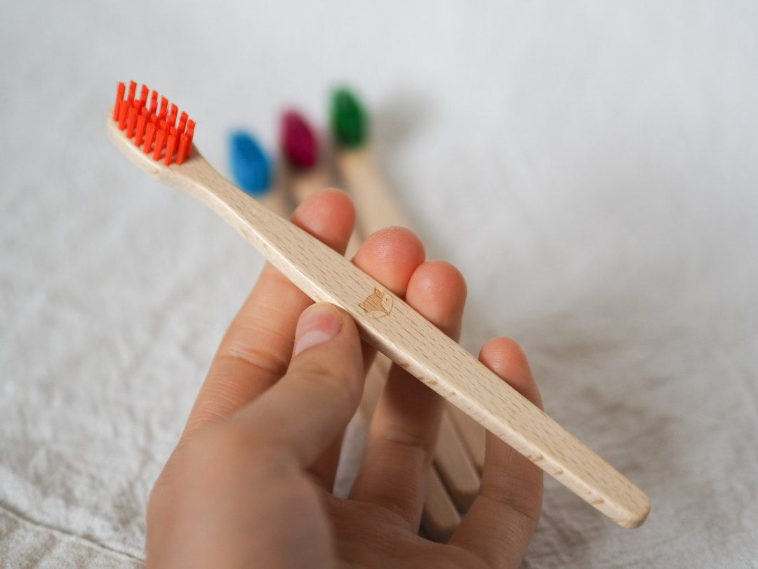 FSC Beechwood Child Toothbrush - Fox