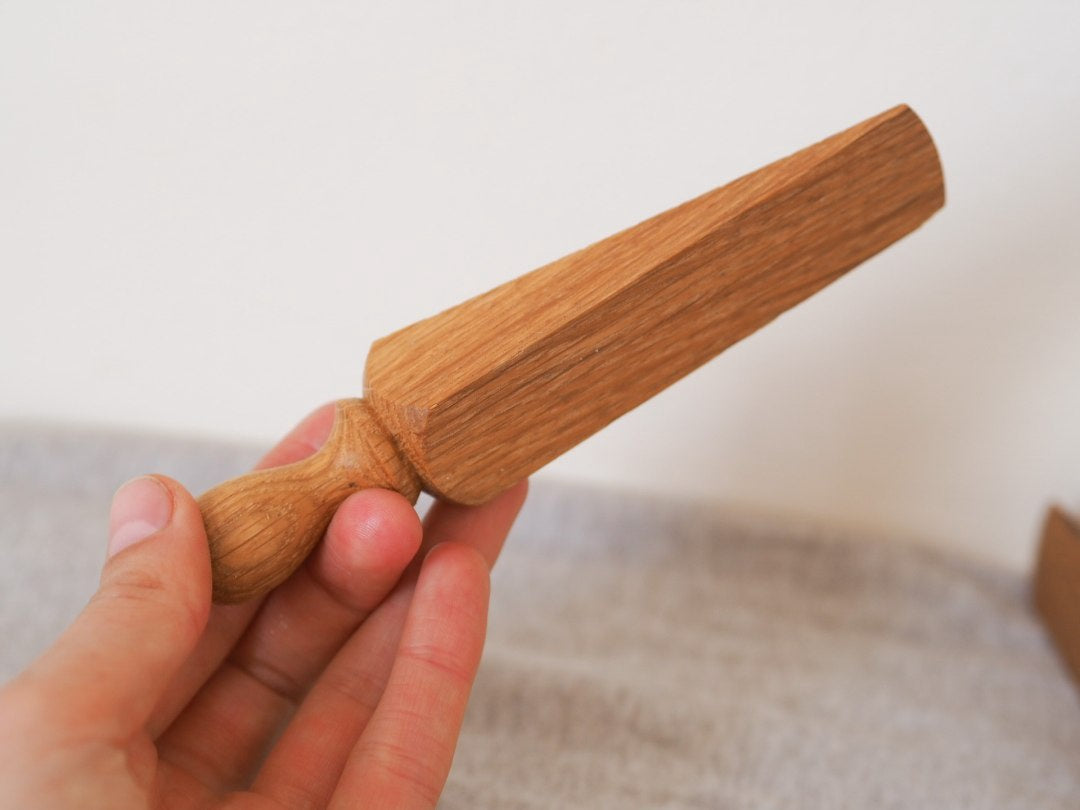 Oakwood Wooden Door Stop Wedge