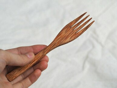 Sustainable Coconut Wood Fork