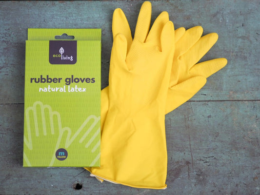 Ecoliving natural rubber latex gloves