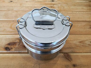 Stainless steel tiffin 2 tier