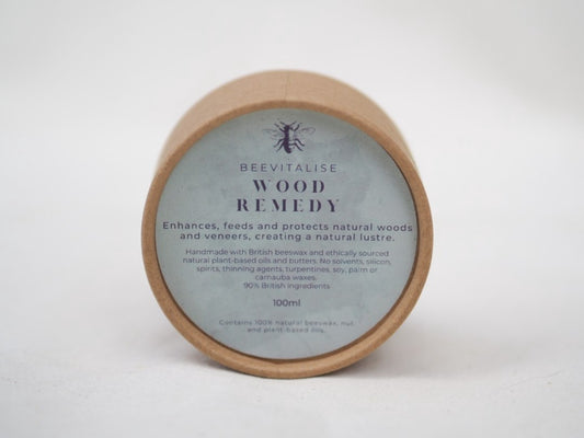 Wood remedy beeswax balm