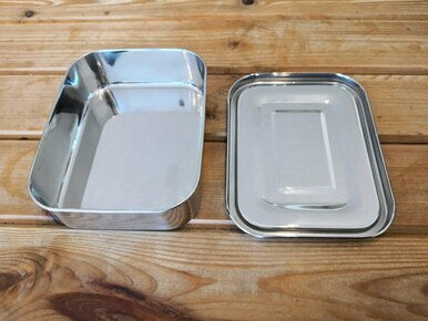 Stainless steel Rectangular lunchbox