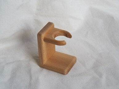 Wooden Shaving brush stand