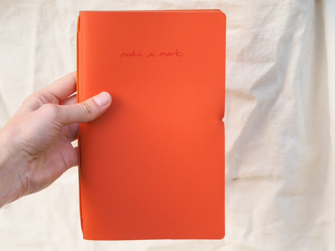 Refillable Recycled Leather Weekly Planner