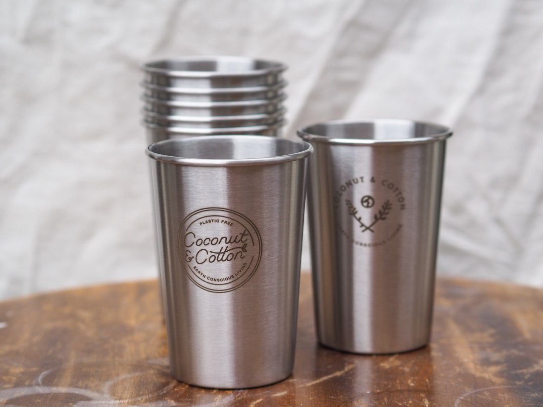 Stainless Steel Half Pint Cup Stackable