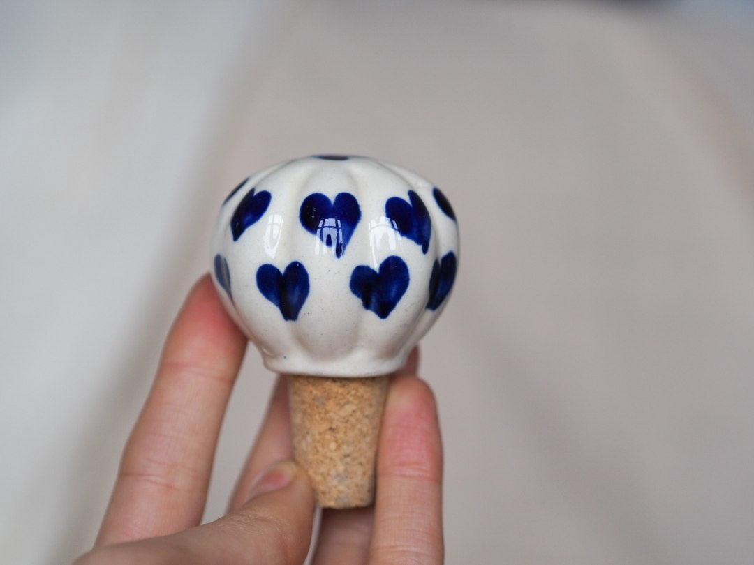 Fairtrade Handmade Ceramic Cork Stopper