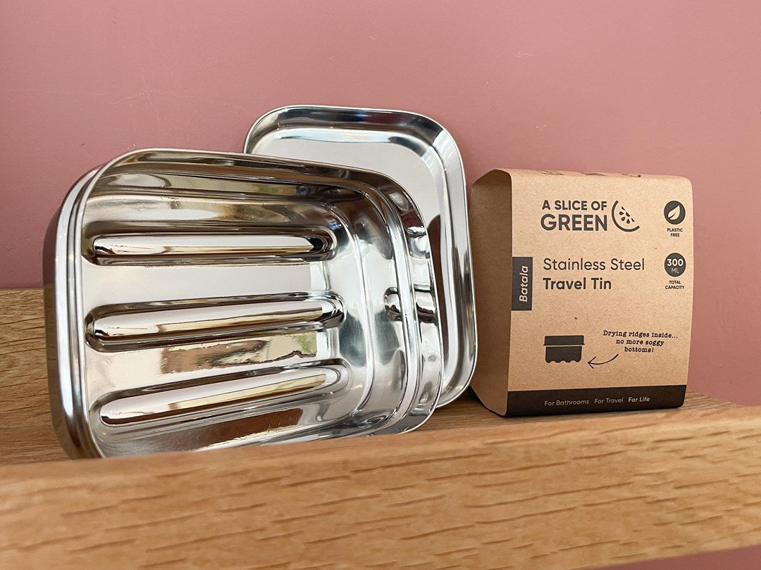 Stainless Steel Soap Travel Tin