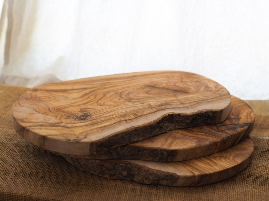 Olive wood kitchen chopping board