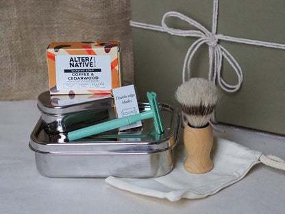 Ultimate Plastic Free Shaving Kit With Storage Tin