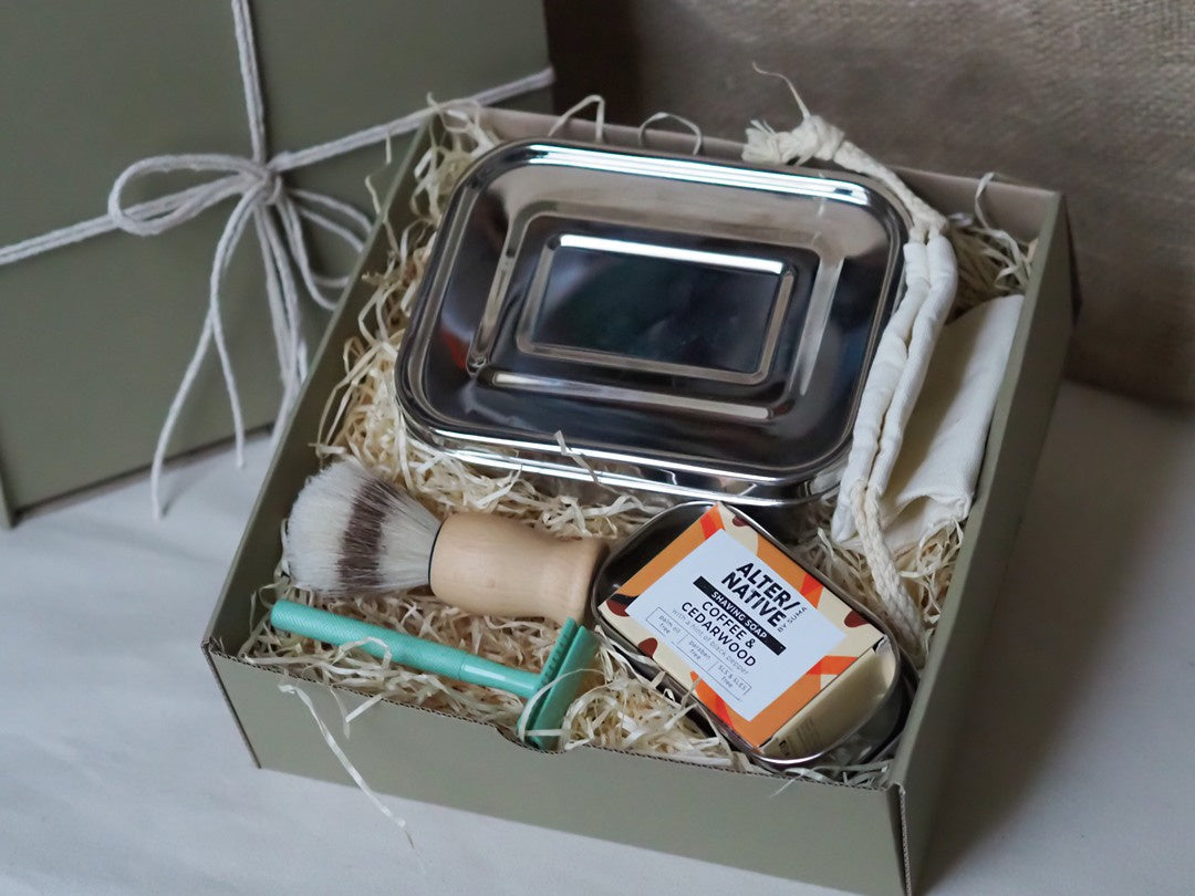 Ultimate Plastic Free Shaving Kit With Storage Tin