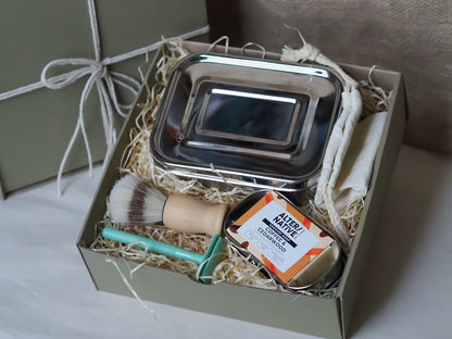 Ultimate Plastic Free Shaving Kit With Storage Tin