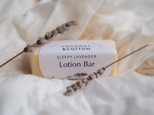 Sleepy Lavender Body Lotion Bar 50g