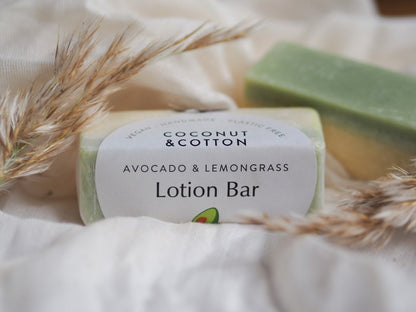 Avocado & Lemongrass Body Lotion Bar 50g