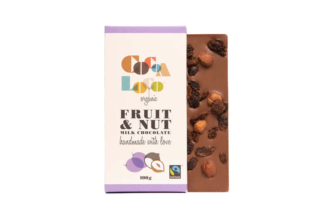 Cocoa Loco - Fruit and Nut Milk Chocolate