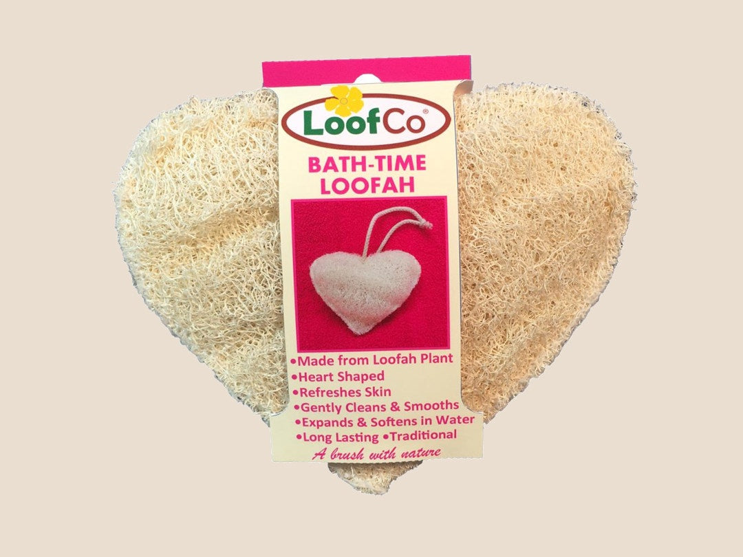 Heart Shaped Bath Body Loofah