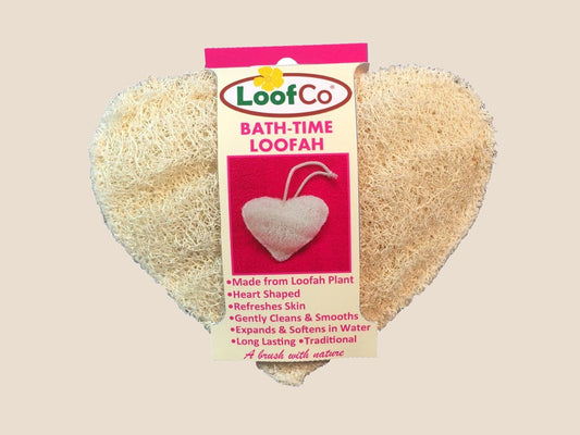 Heart Shaped Bath Body Loofah