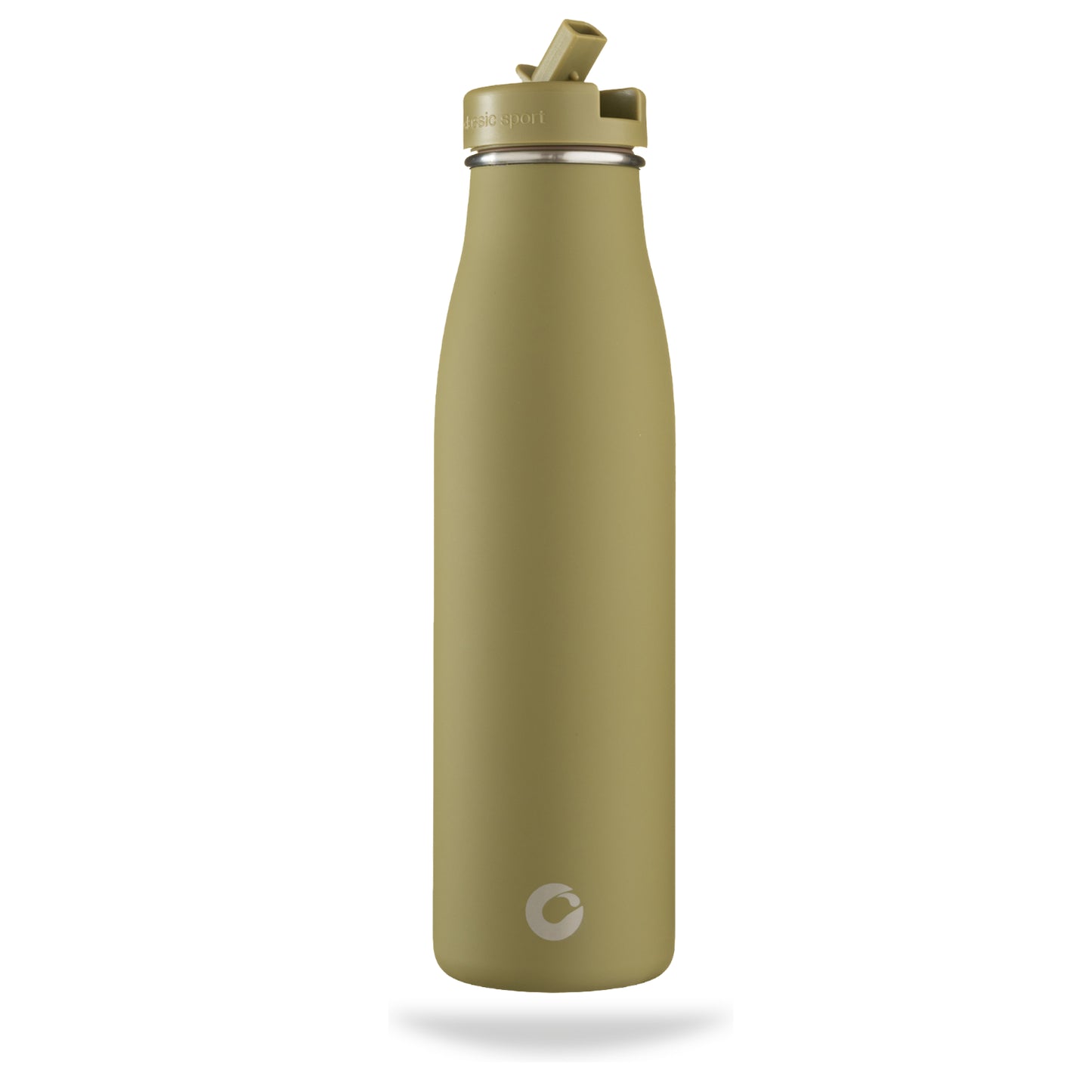 Tough Insulated Drink Bottle with Straw 500ml