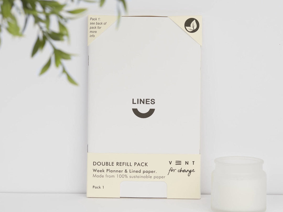 Weekly Planner Refill Double Pack