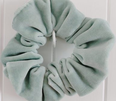 XL Velvet Scrunchie Made From Sofa Offcuts