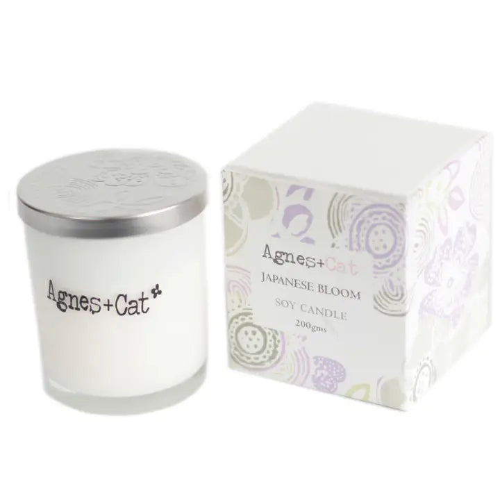 Agnes & Cat Handmade Soy Candle - Japanese Bloom