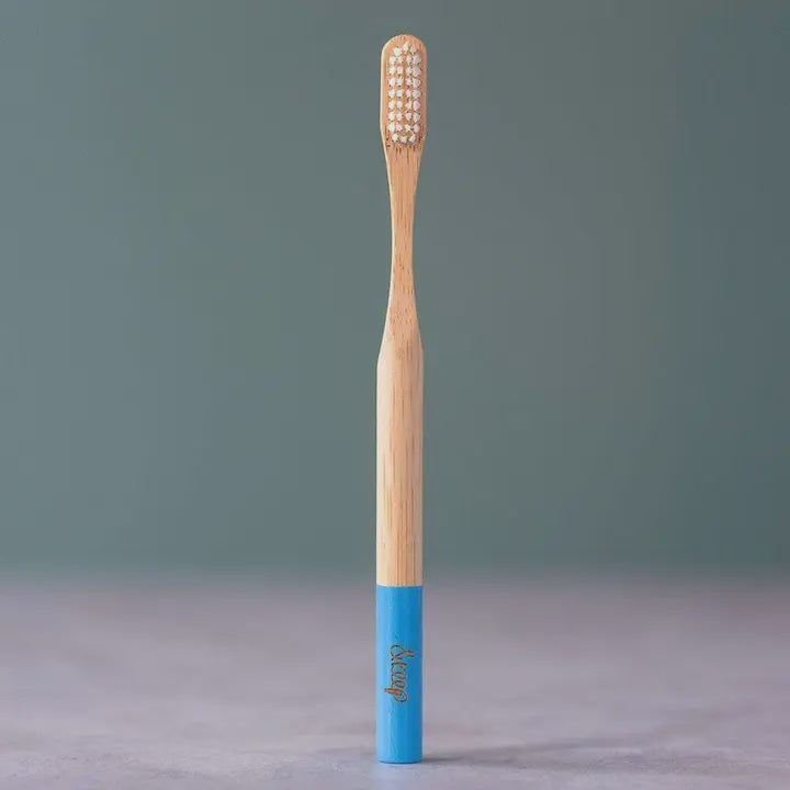 & Keep Bamboo Toothbrush - Blue