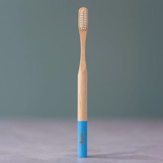 & Keep Bamboo Toothbrush - Blue