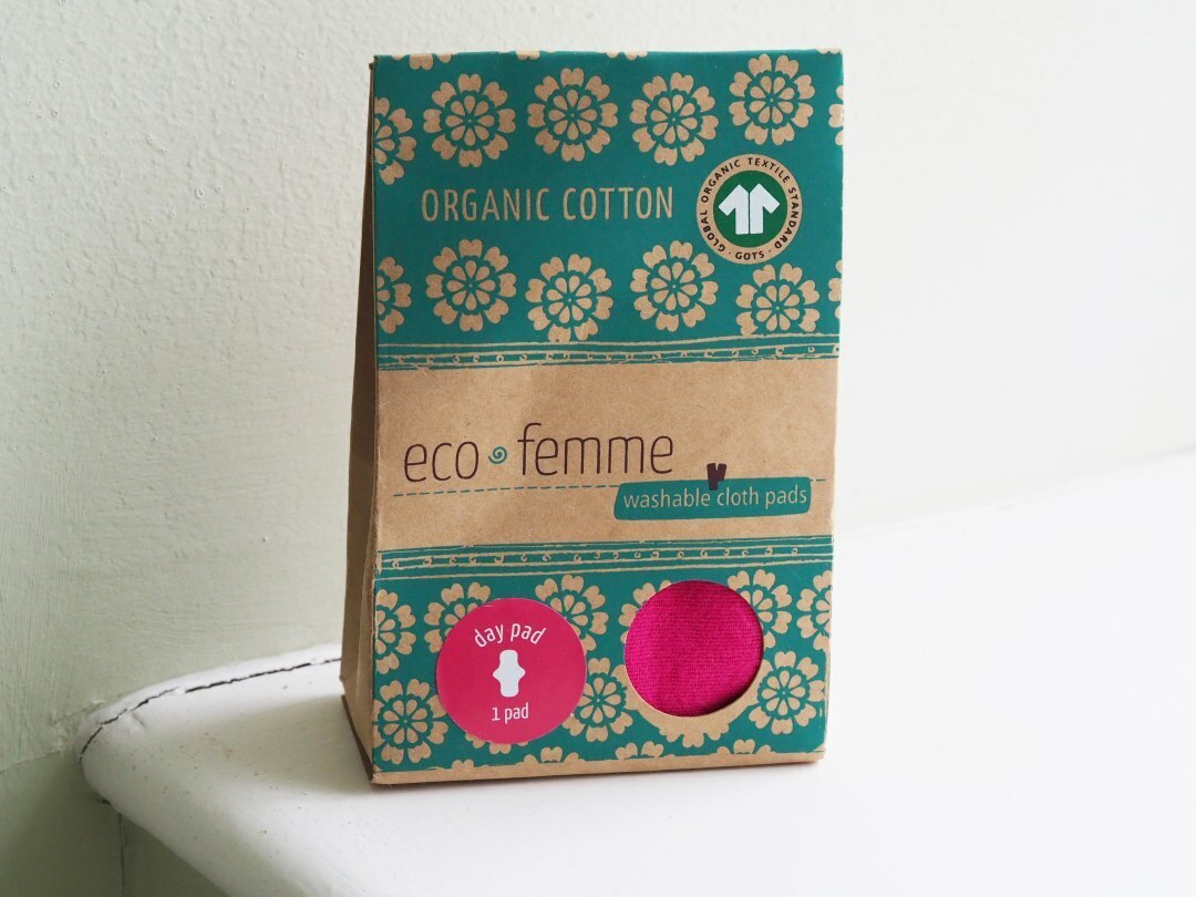 Eco femme organic cotton sanitary day pad