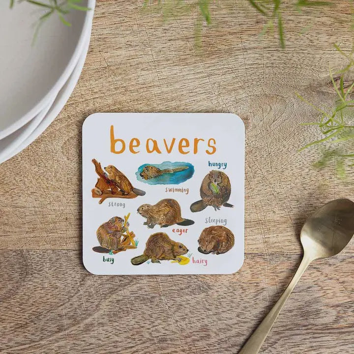 Fun Pun - Coaster - Beavers