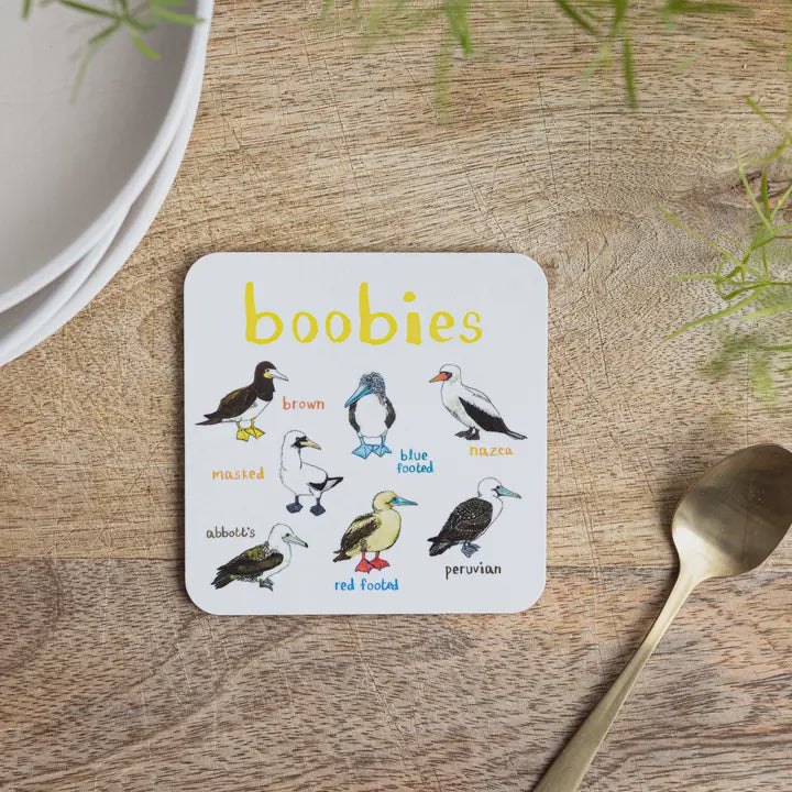 Fun Pun - Coaster - Boobies