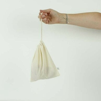 Recycled cotton produce bag 18cm x 22cm