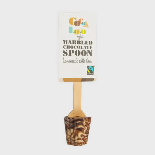 Cocoa Loco Hot Chocolate Spoon - Marbled Chocolate