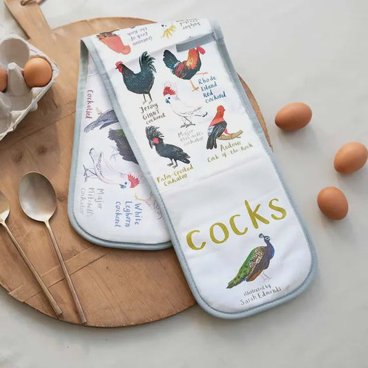 Fun Pun - Oven Gloves - Cocks