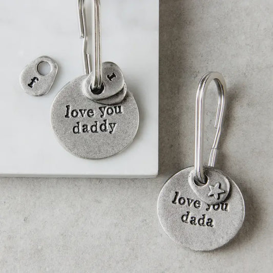 Kutuu Love You Dad Keyring