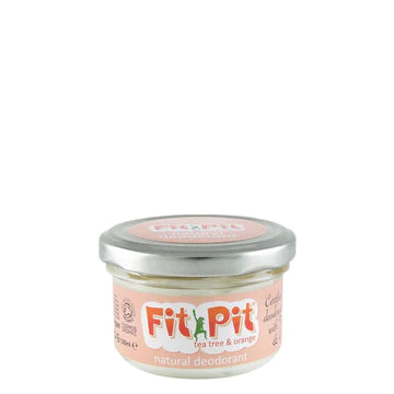 Fit Pit Natural Deodorant - Tea Tree and Orange 100ml