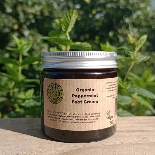 Organic Peppermint Foot Cream 50g