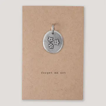 "Forget me Not" Charm