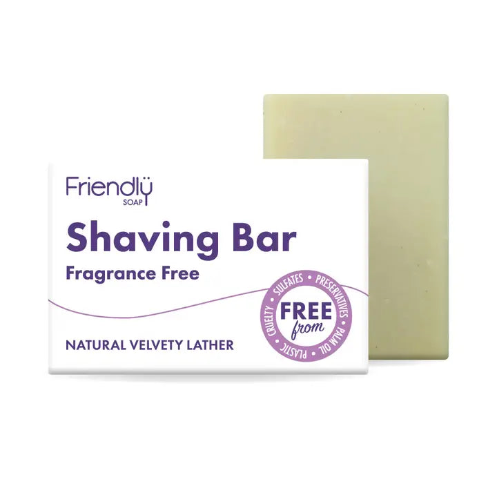 Friendly Soap - Shaving Bar - Fragrance Free