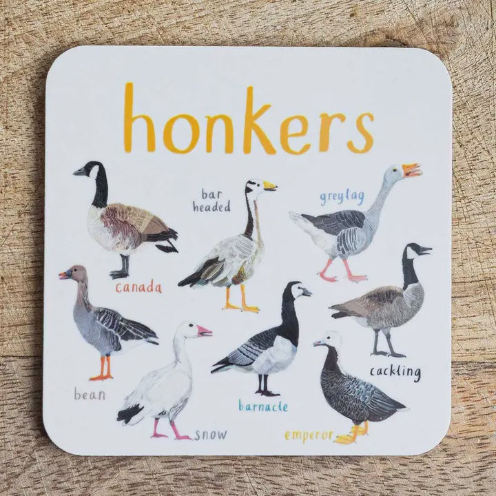 Fun Pun - Coaster - Honkers