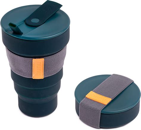 Hunu Collapsible coffee cup 20oz - Ocean