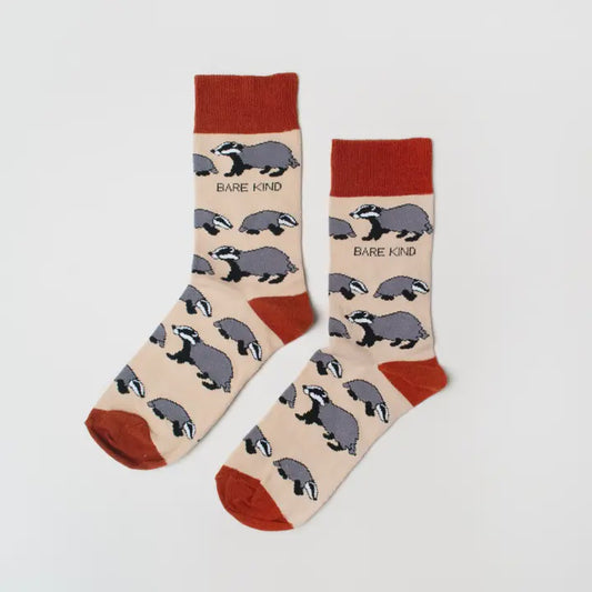 Bare Kind Bamboo Socks - Badger