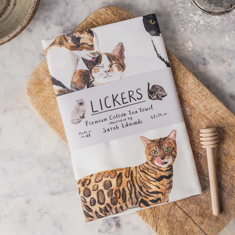 Fun Pun - Tea Towel - Lickers