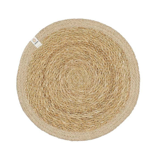 Seagrass & Jute Tablemat - Natural/Natural