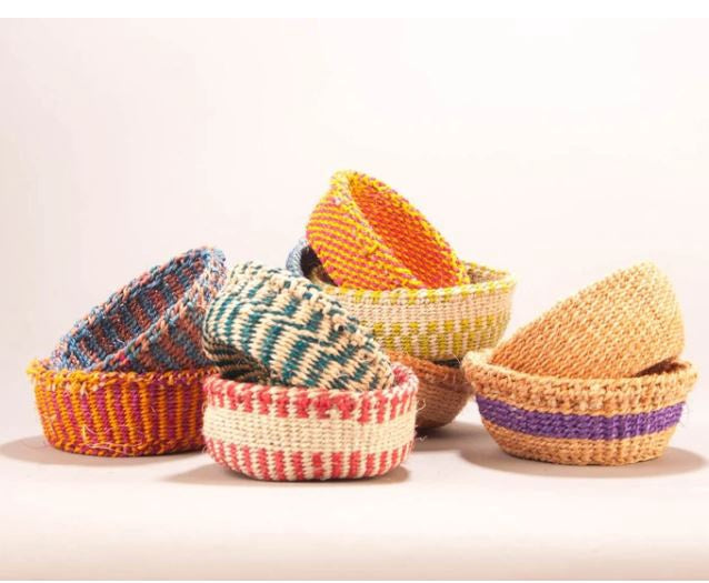 Mini Trinket Baskets sisal