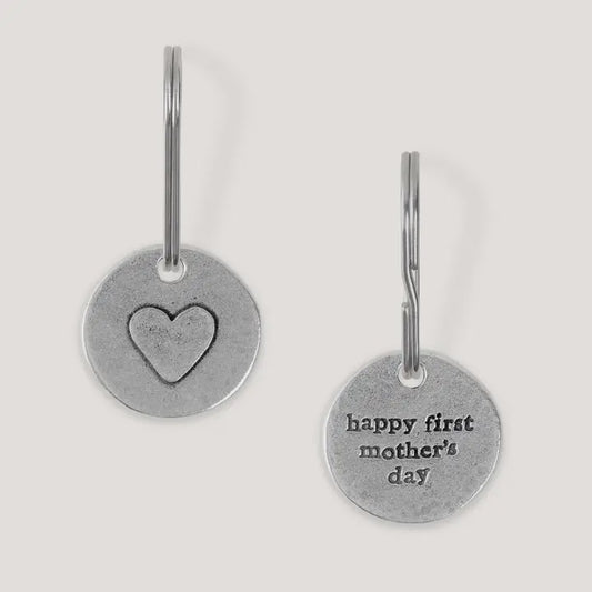 "Happy First Mother's Day" Keyring