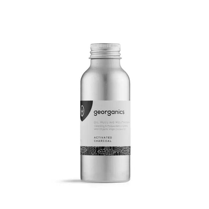 Georganics - Oil Pulling Mouthwash - Charcoal